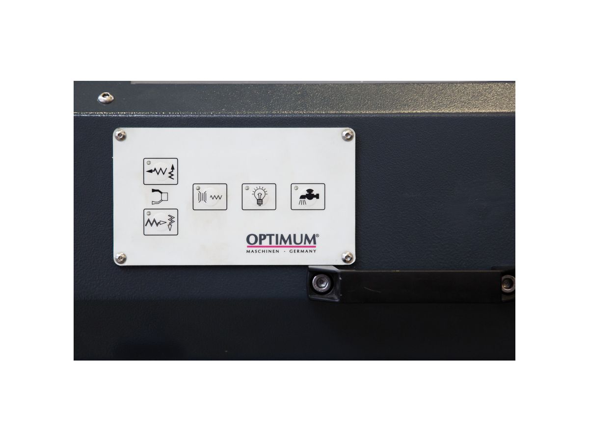 OPTIMUM Drehmaschine OPTIturn TX6222V Vario / 400V / 3Ph
