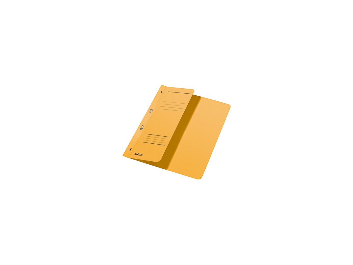 Leitz Ösenhefter 37400015 DIN A4 kfm. Heftung Karton gelb