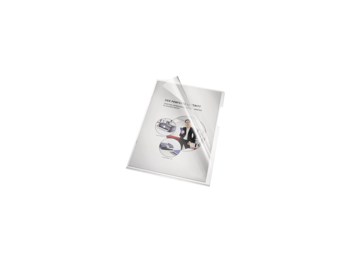 Bene Sichthülle 205000GK DIN A4 HPVC transparent 100 St./Pack.