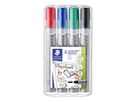 STAEDTLER Flipchartmaker Lumocolor 356 WP4 2mm sortiert 4 St./Pack.