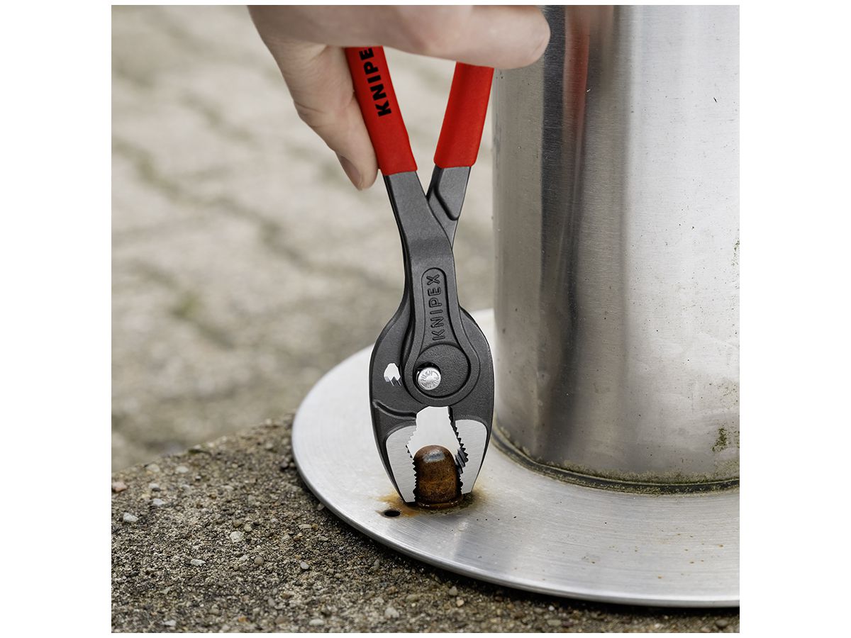 KNIPEX 82 01 250 TwinGrip Frontgreifzange KST überz. atra. 250 mm