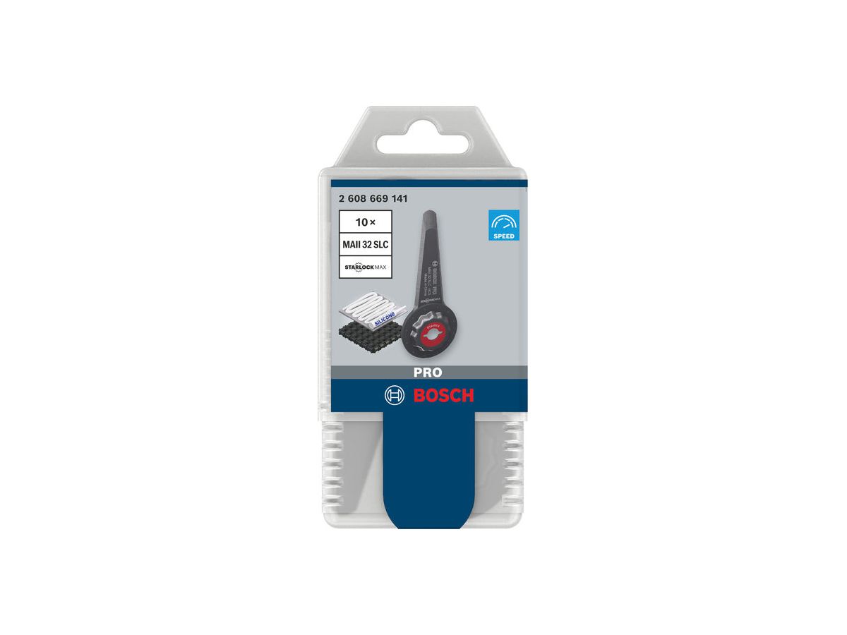 BOSCH PRO MAII 32 SLC Blatt 32 x 70 mm, 10-teilig