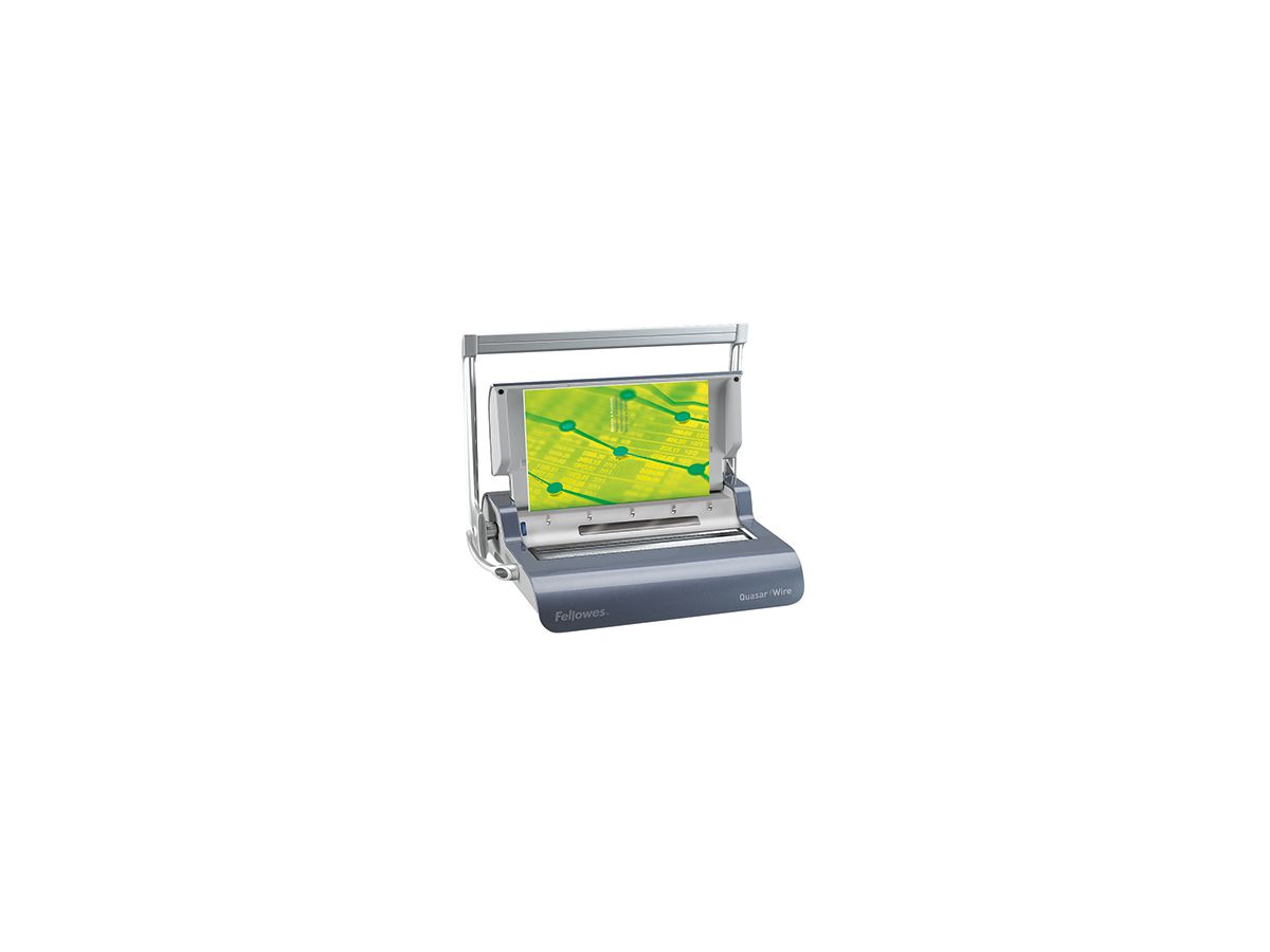 Fellowes Drahtbindegerät Quasar 5224101 max. 120Blatt grau