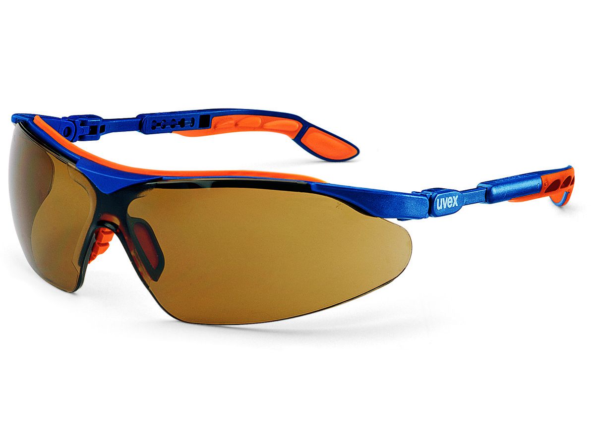 UVEX Schutzbrille I-Vo blau/orange