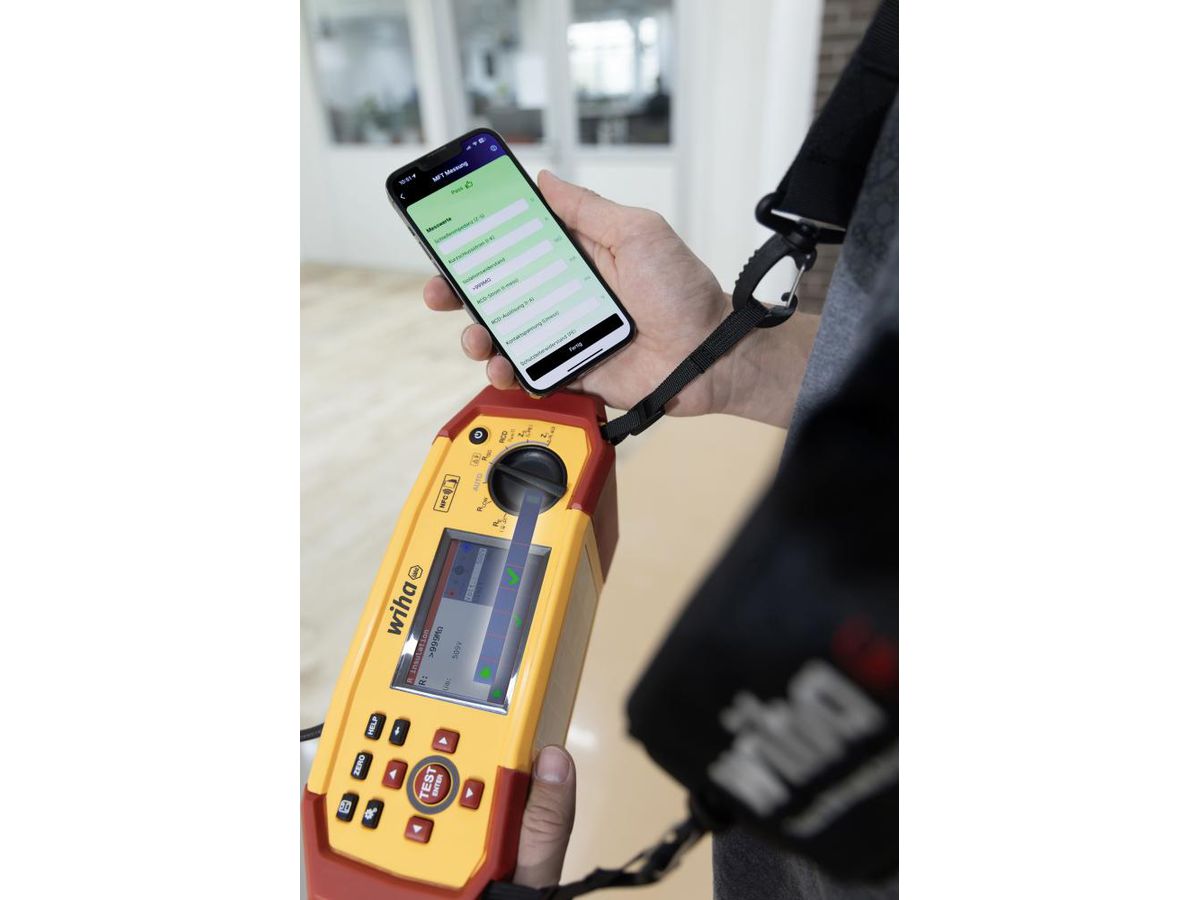 WIHA Installationstester Set MFT one mit Zubehör in Tasche