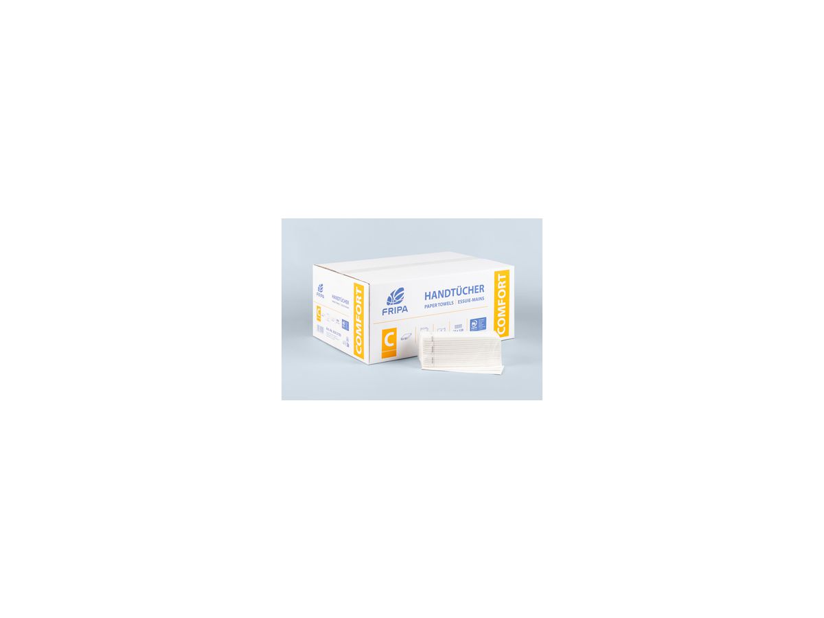 Fripa Comfort Handtücher 4342100 4342100 25x33 ws 24x128 Bl./Pack