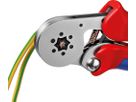 KNIPEX 97 55 14 Selbsteinstellende Crimpzange f. Aderendhülsen verc. 180 mm