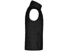 JN Men's Padded Vest JN1136 black, Größe S