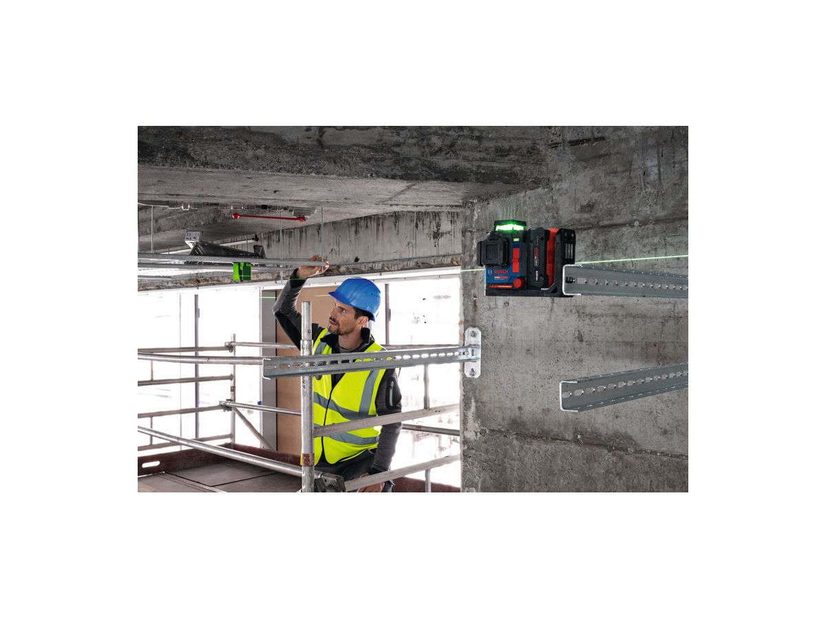 BOSCH EXPERT Linienlaser EXLL18V-120-33CG DK20, Akku, Ladegerät