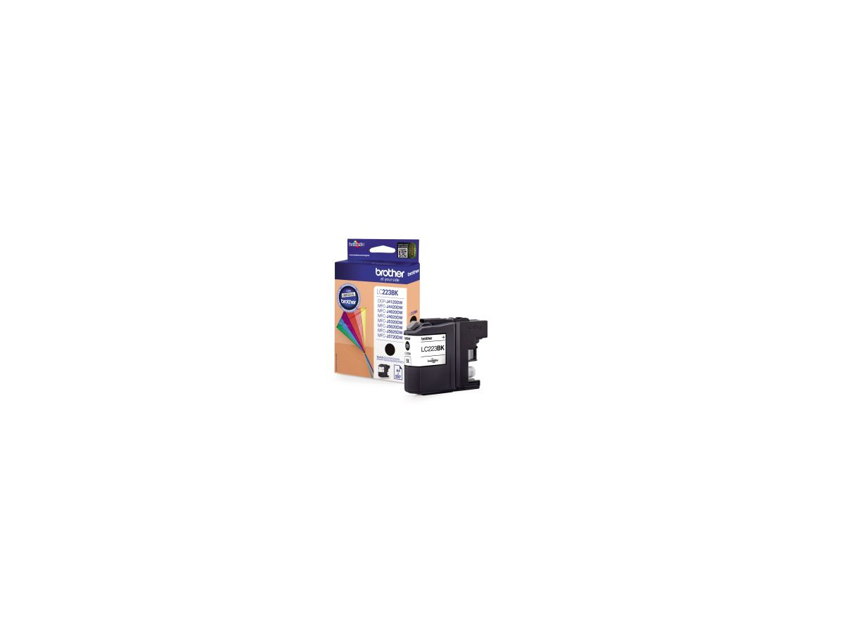 Brother Tintenpatrone LC223BK 550 Seiten schwarz