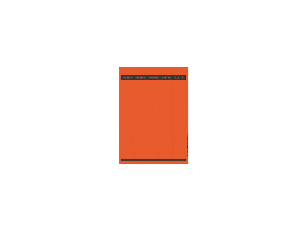 Leitz Ordneretikett 16880025 lang/schmal Papier rt 125 St./Pack.