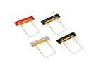 Jalema Abheftbügel Plus 5712525 gelb/weiß 100 St./Pack.
