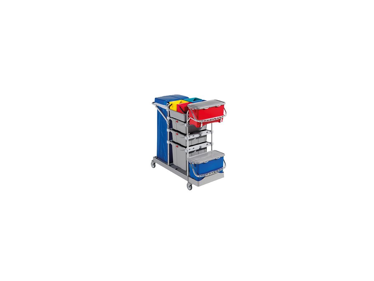 FILMOP Reinigungswagen Morgan Security MS0103U14 2xTopDown 4x6l