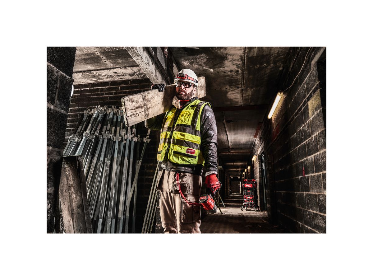 MILWAUKEE Premium Warnschutzweste gelb Gr. L/XL