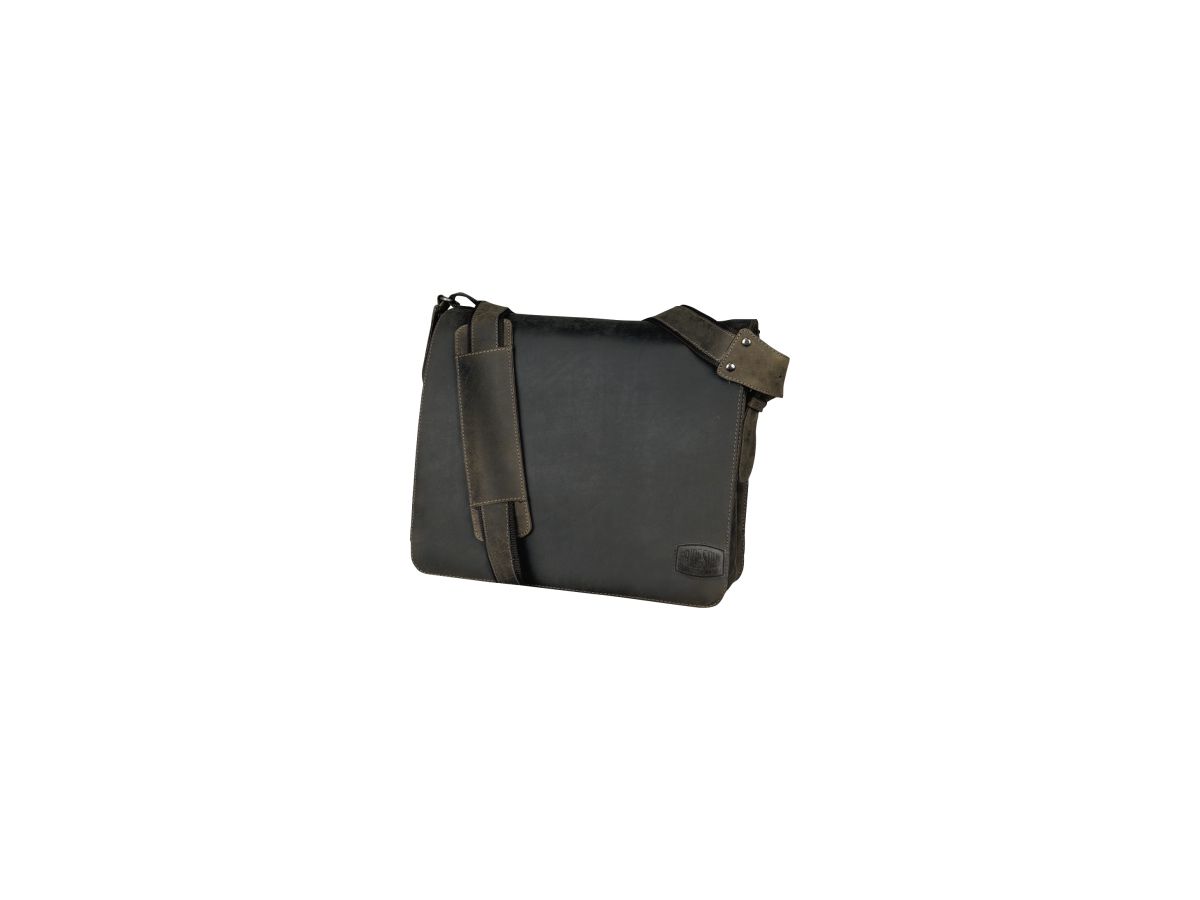 Pride&Soul Notebooktasche BEN 47138 37x33x14cm Echtleder braun