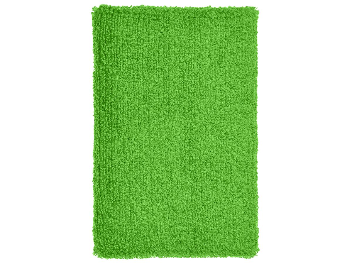 MB Sporty Wristband MB044 80%BW/20%EL, lime-green, Größe one size