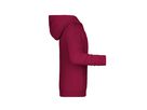 JN Children's Zip Hoody 8026K wine, Größe S