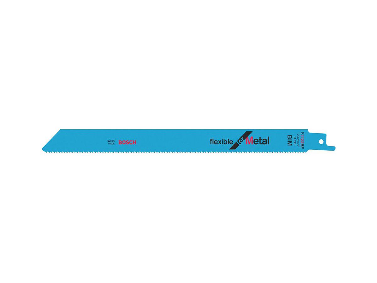 BOSCH Säbelsägeblatt 5 Stück, Flexible for Metal, S 1122 BF