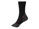 JN Worker Socks Warm JN213 black/red, Größe 42-44
