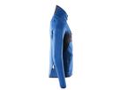 MASCOT Accelerate Fleece-Pullover m. RV Gr. 5XL azurblau/schwarzblau 18103-316