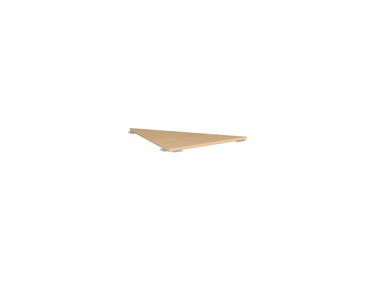 Geramöbel Verkettungselement Lissa- bon S-617508 Dreieck 90° buche
