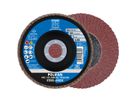 PFERD Fächerschleifscheibe Korund 125x22mm gewölbt K80