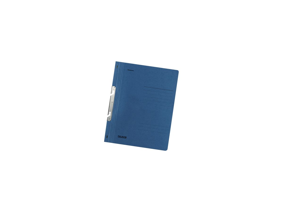 Falken Einhakhefter 80000839 DIN A4 ganzer Deckel kaufm. Heftung bl