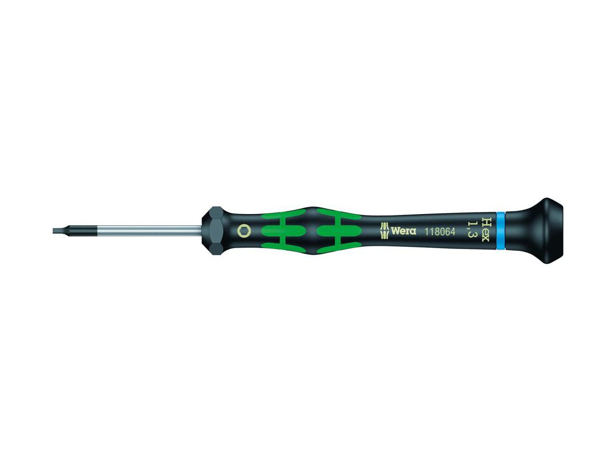 Electr. screwdriver 1.3mm hex Wera