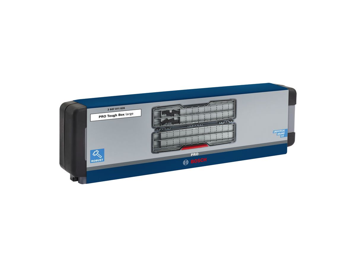 BOSCH Tough Box large 50x120x355 mm leer