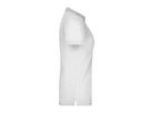 JN Ladies' Elastic Polo Piqué JN709 grey-heather, Größe L