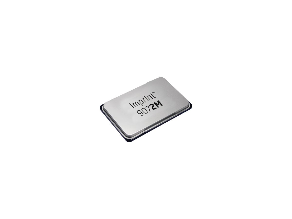 Handstempelkissen Imprint 9072M 143661 11x7cm No.2 sw