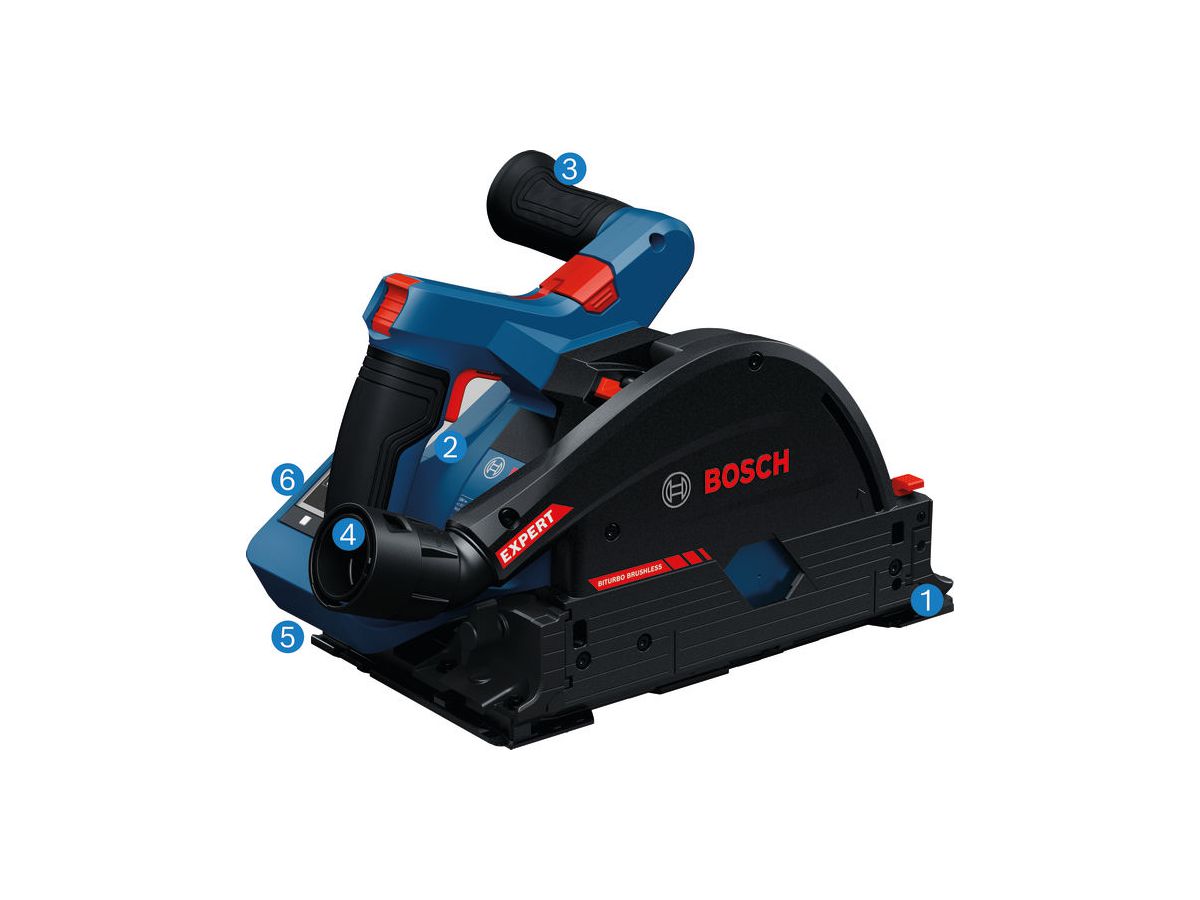 BOSCH Akku-Tauchkreissäge EXKT18V-52G solo, in L-BOXX