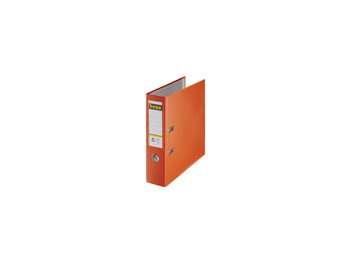Bene Ordner 291400 OR DIN A4 80mm PP orange