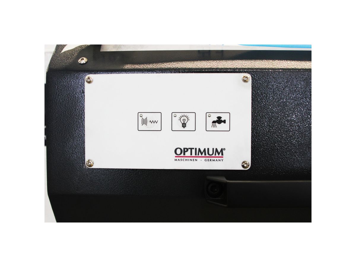OPTIMUM Drehmaschine 3 Achsen Messsystem Newall, OPTIturn TX4414 / 400V/3Ph/50Hz