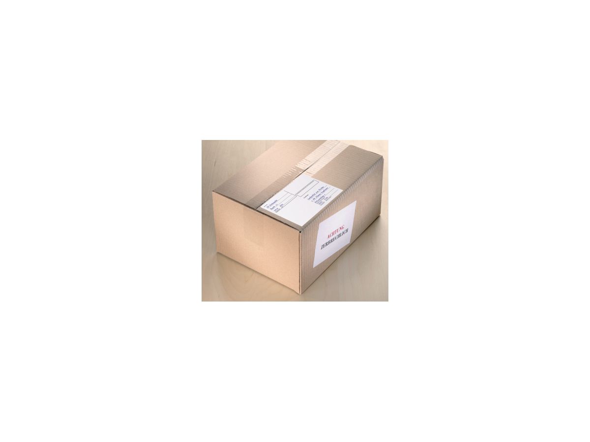 Sigel Adressaufkleber AS600 DIN A6 quer sk Papier 100 St./Pack.