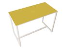 easyDesk Stehtisch TD114.13.09P 110x114x75cm gelb