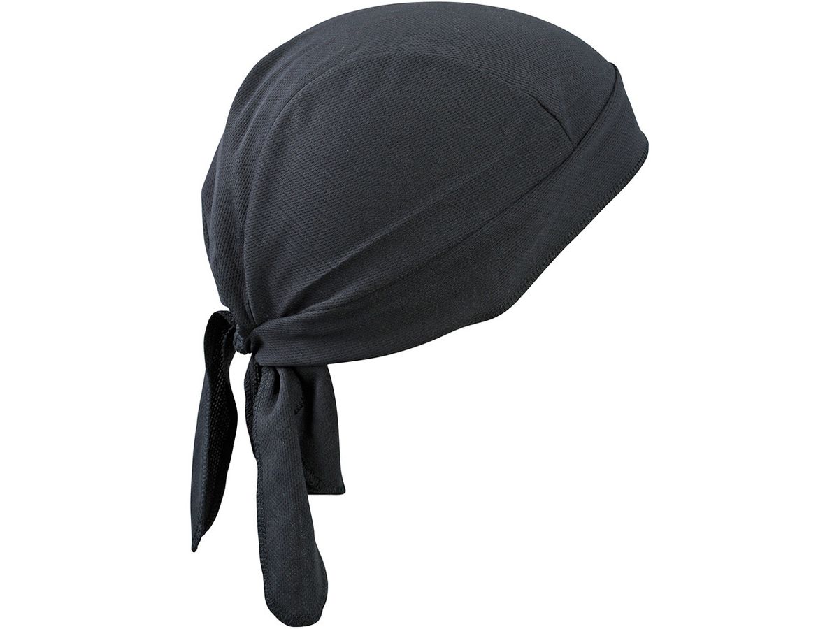 mb Functional Bandana Hat MB6530 100%PES, black, Größe one size