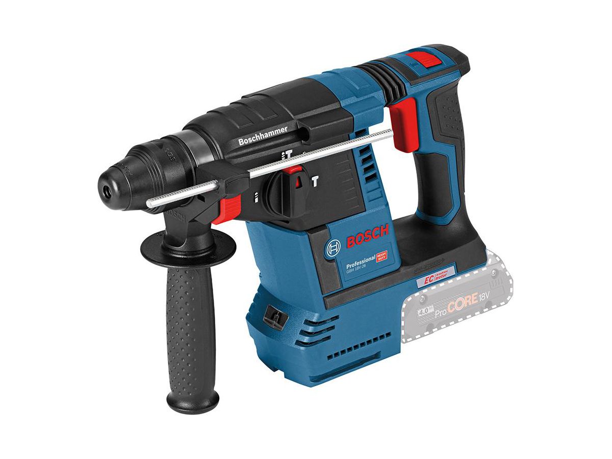 BOSCH Akku-Bohrhammer GBH 18V-26 solo, in L-Boxx