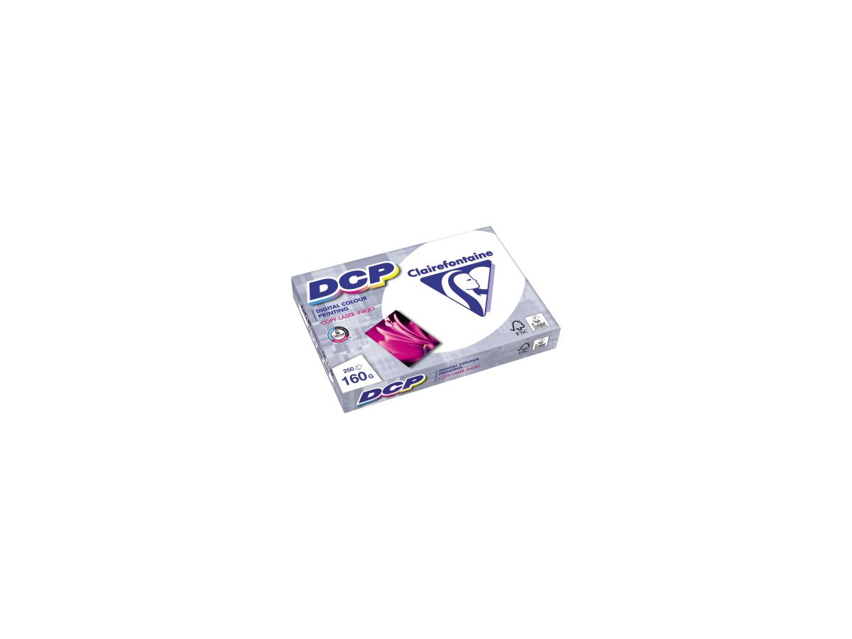 Clairefontaine Farblaserpapier DCP 1842C DIN A4 160g ws 250 Bl./Pack.