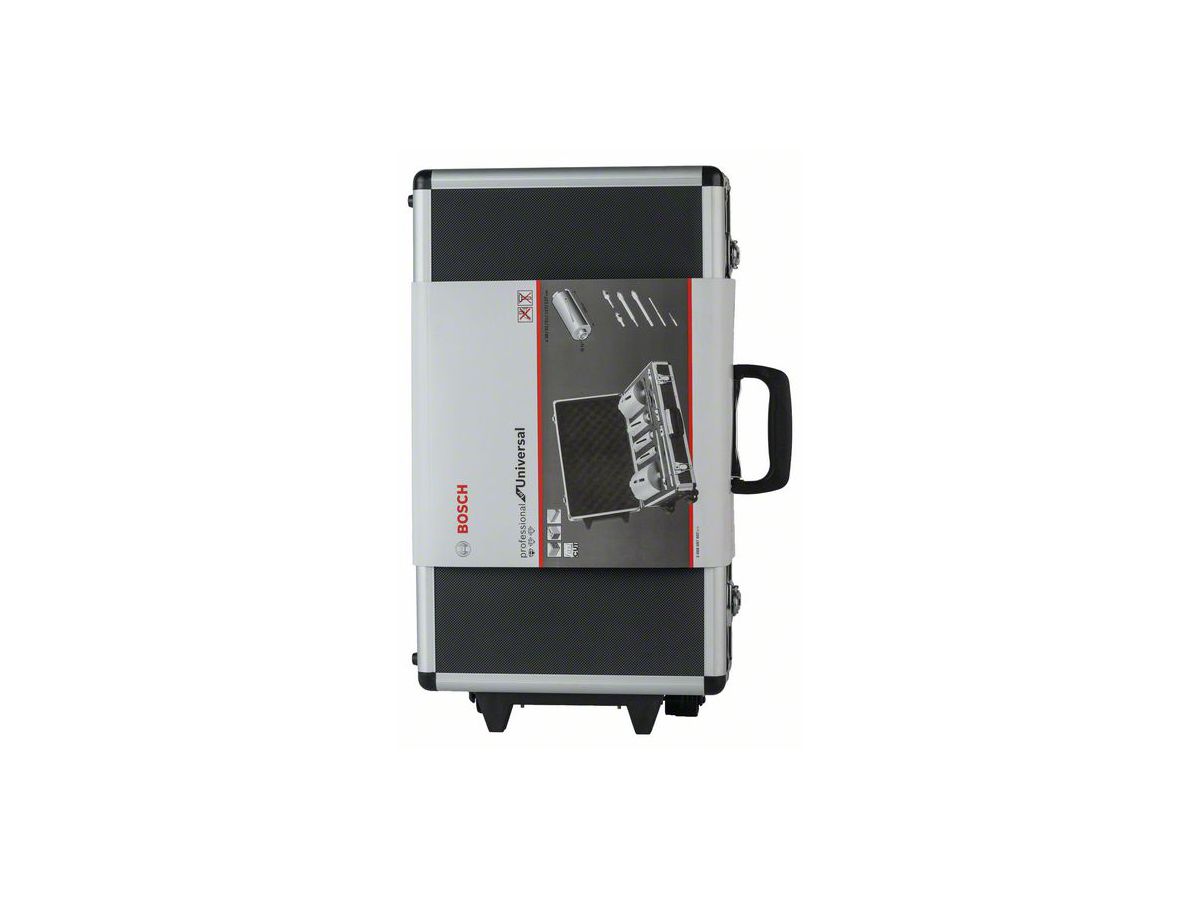 Diamanttrockenbohrkronen-Set G 1/2", 5- teilig, 38/52/65/117/127 mm, 150 mm, 7