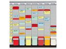 Franken T-Kartentafel OfficePlaner PV1020 47,3x49cm hellgrau +Zubehör