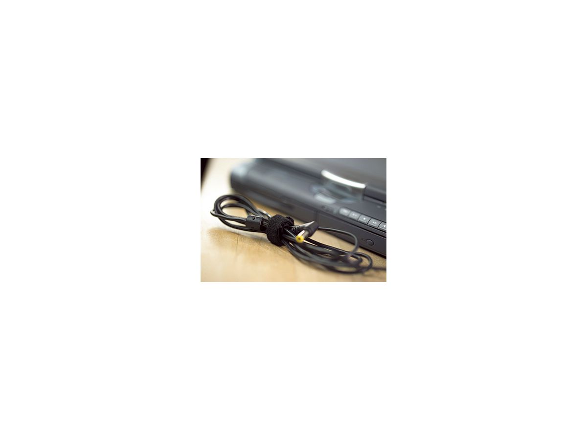 tesa Klettband On&Off 55239-00000 1x500cm schwarz