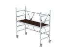 MUNK Klappgerüst Alu türengängig, 0,75 x 1,80m, Arbeitsh. 3m