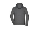 JN Men's Hooded Jacket JN1144 dark-melange, Größe L