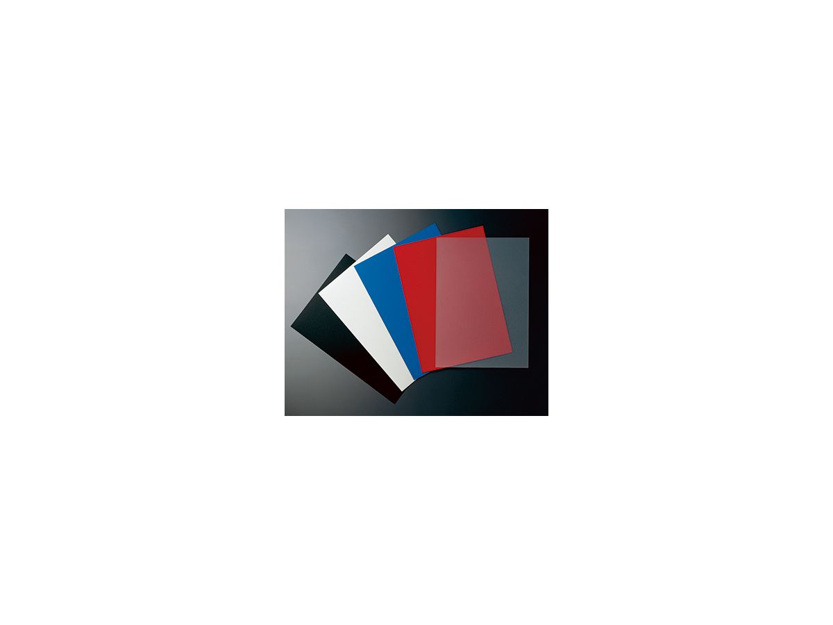 GBC Einbandfolie PolyClearView IB386848 DIN A4 300my 100 St./Pack.