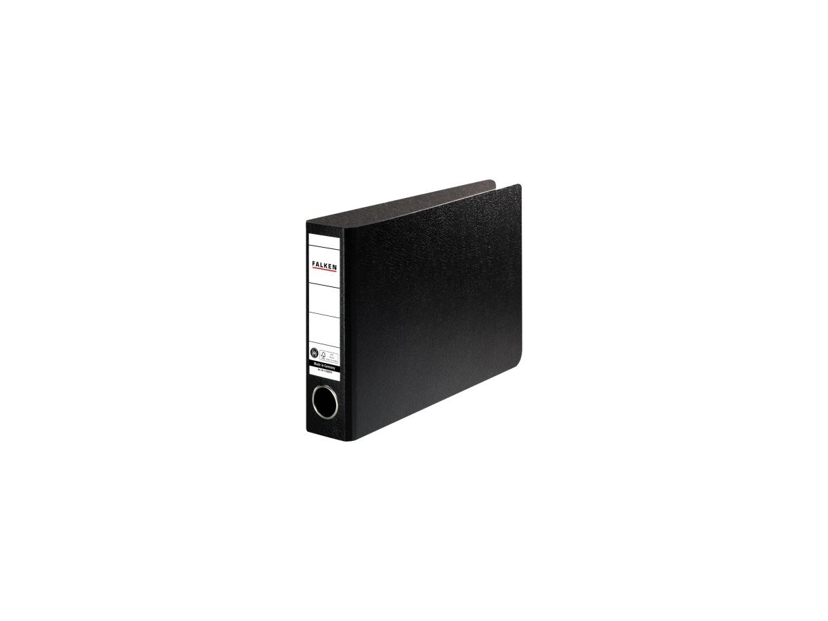Falken Ordner N50 11285921 DIN A5 quer 50mm Hartpappe schwarz