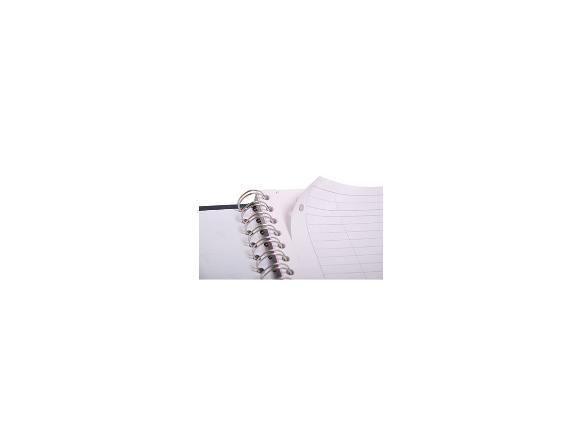 Clairefontaine Spiralnotizblock 82123C DIN A4 90g 80Bl. kar weiß
