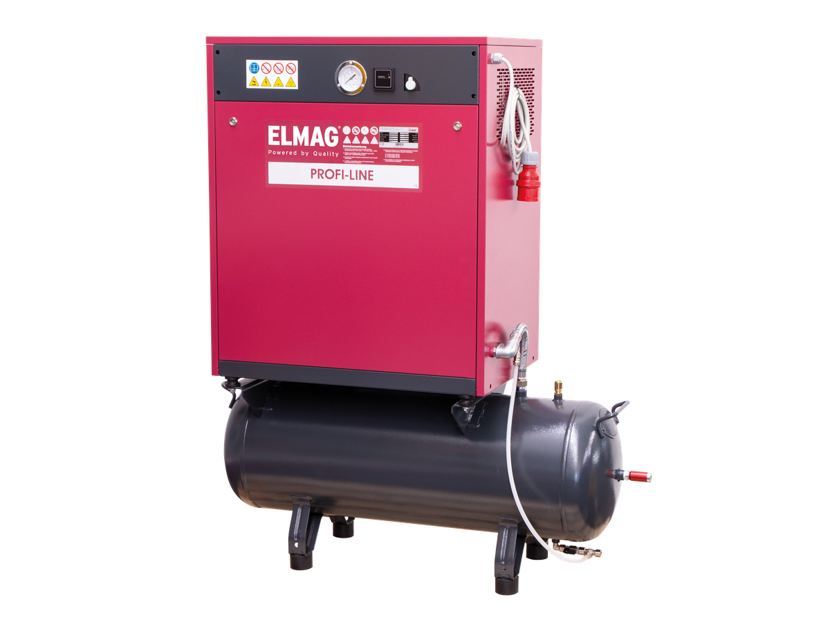 ELMAG Kompressor PROFI-LINE "SILENT" PL-S 500/15/24+100 - Kompaktgerät