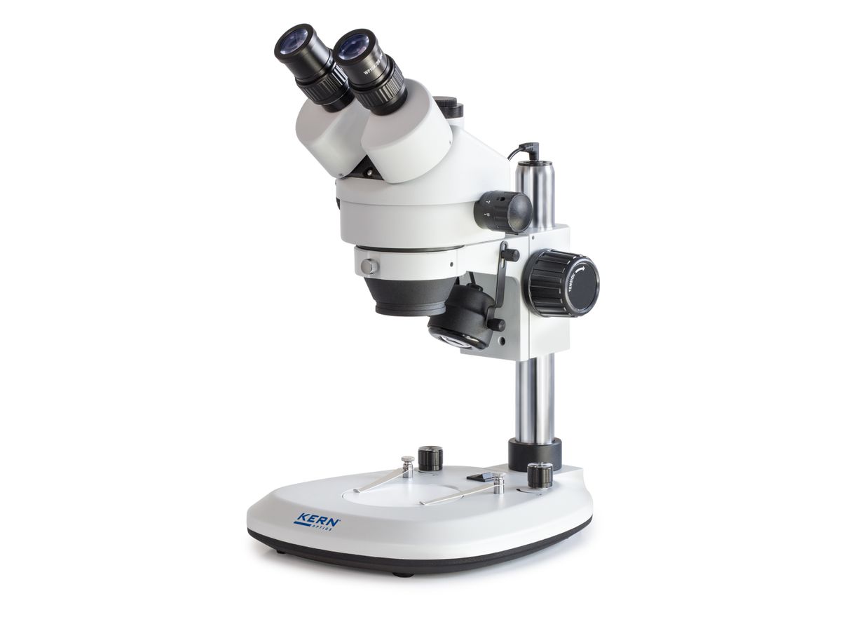 KERN Stereo-Zoom-Mikroskop OZL 463 0,7x - 4,5x 3W LED t./r.