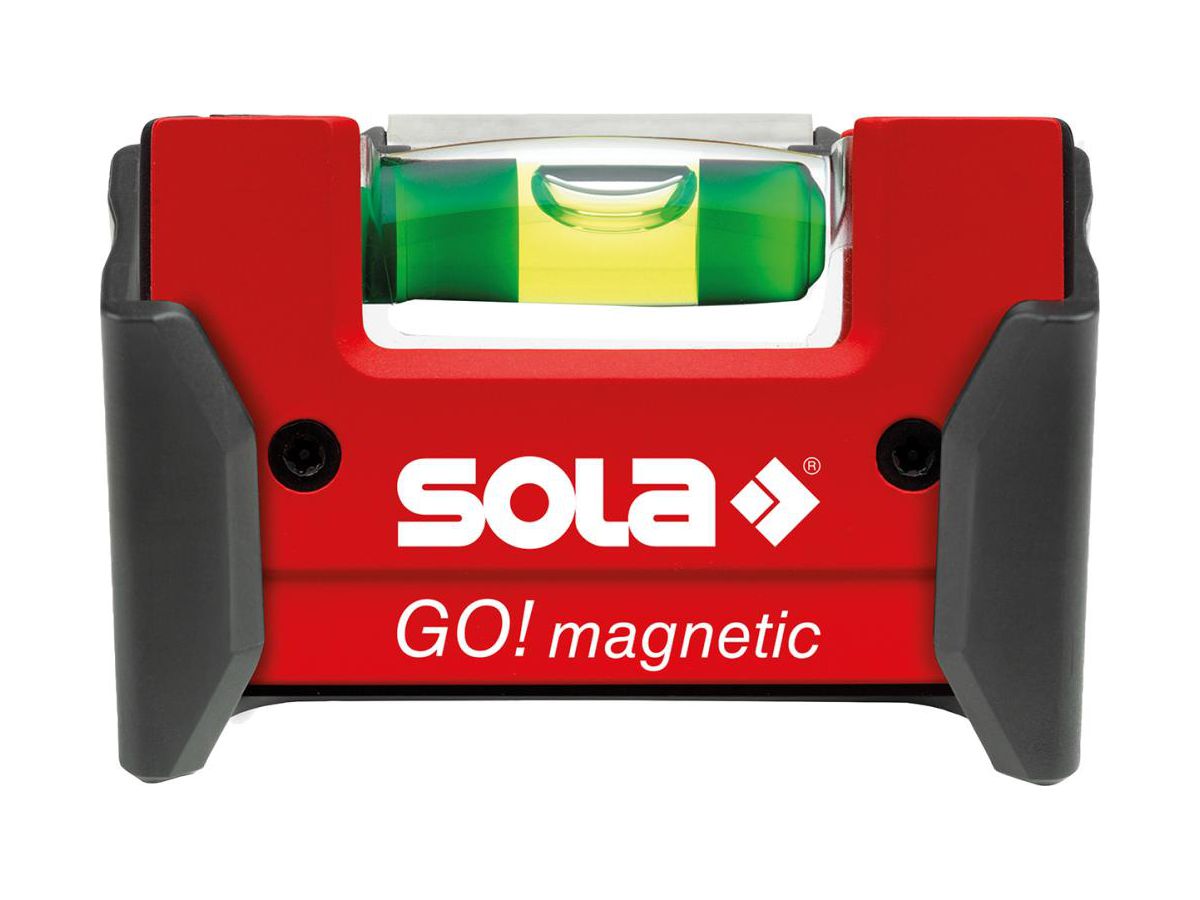 Magneet-miniwaterpas Go Magnet Clip 7,5c m Sola